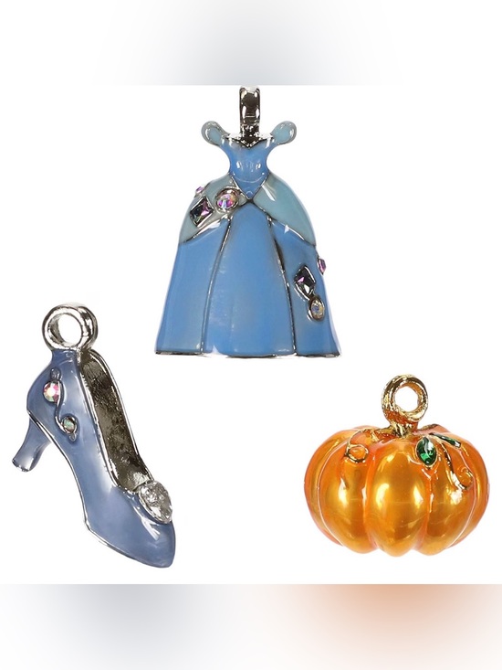 Hallmark Other - 2019 Disney Cinderella Having a Ball set features miniature porcelain ornaments